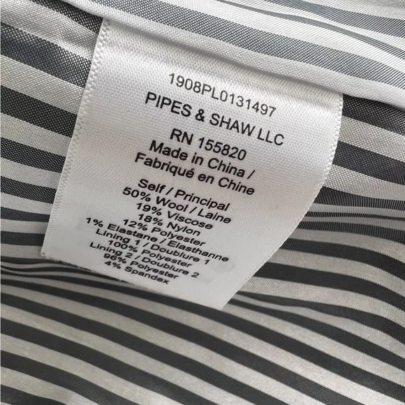 $698 Veronica Beard Martel Dickey Jacket Jacket Wool Blazer Grey plaid sz 6 - Picture 9 of 16